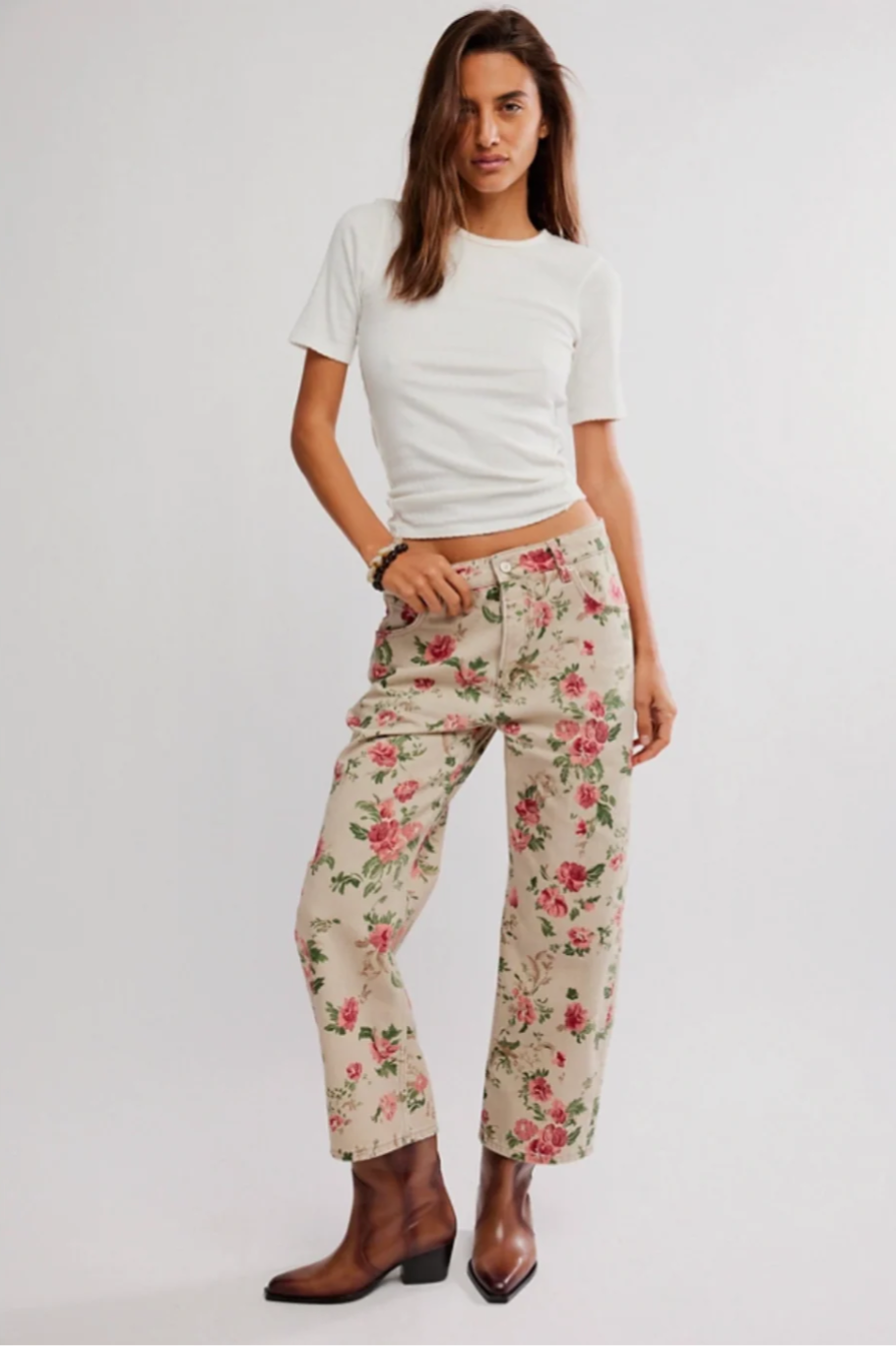 Deep Trance Printed Denim